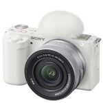 Máy ảnh Sony ZV-E10 + Lens E PZ 16-50mm f/3.5-5.6 II | White (Chính hãng)