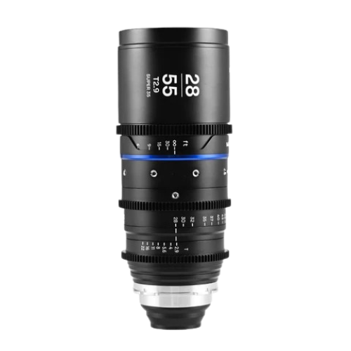 Ống kính Laowa Nanomorph Anamorphic S35 Zoom 28-55mm T2.9 1.5x | Blue Flare (Chính hãng)
