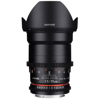 Ống kính Samyang 35mm T1.5 VDSLR II (Chính hãng)