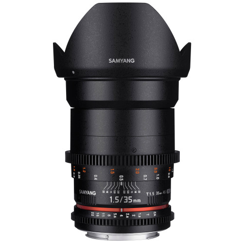 Ống kính Samyang 35mm T1.5 VDSLR II (Chính hãng)
