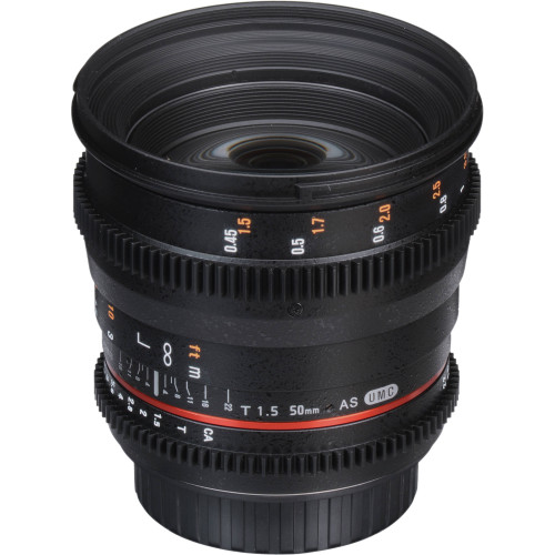 Ống kính Samyang 50mm T1.5 VDSLR AS UMC (Chính hãng)
