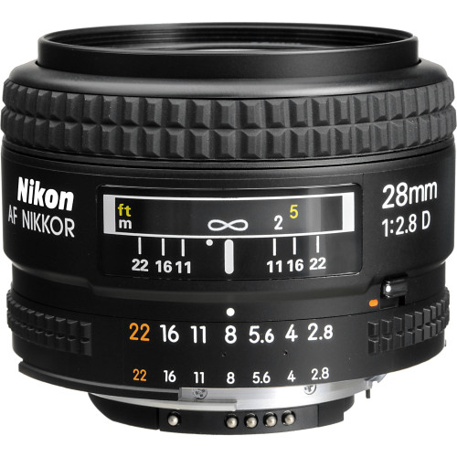 Ống kính Nikon AF Nikkor 28mm f/2.8D (Chính hãng)