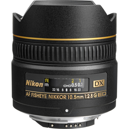 Ống kính Nikon AF DX Fisheye 10.5mm f/2.8G ED (Chính hãng)