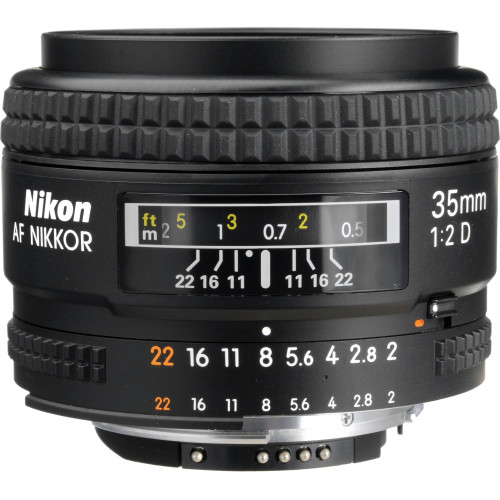 Ống kính Nikon AF Nikkor 35mm f/2D (Chính hãng)