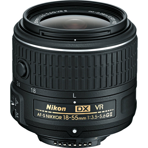 Ống kính Nikon AF-S DX Nikkor 18-55mm f/3.5-5.6G VR II (Chính hãng)