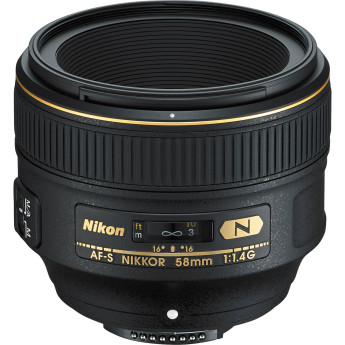 Ống kính Nikon AF-S Nikkor 58mm f/1.4G (Chính hãng)