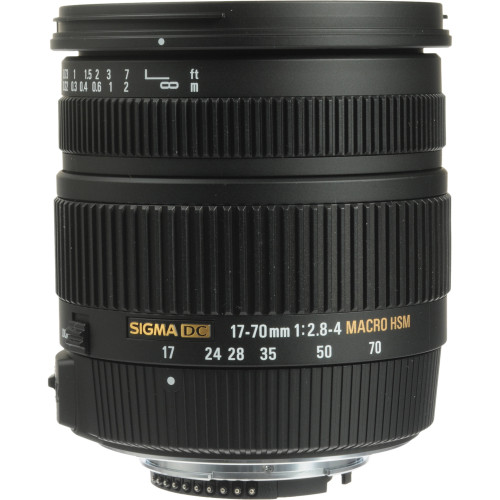 Ống kính Sigma 17-70mm f/2.8-4 DC Macro OS HSM for Canon EF (Chính hãng)