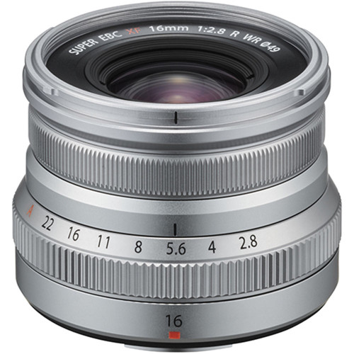 Ống kính Fujifilm XF 16mm f/2.8 R WR | Silver (Chính hãng)