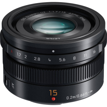 Ống kính Panasonic Leica DG Summilux 15mm f/1.7 ASPH | Black (Chính hãng)