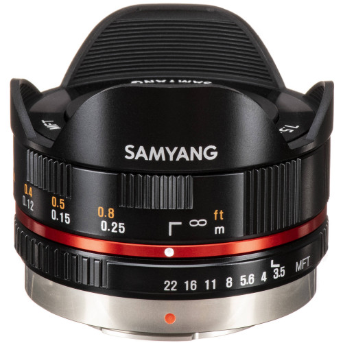 Ống kính Samyang 7.5mm f/3.5 UMC Fisheye for MFT | Black (Chính hãng)
