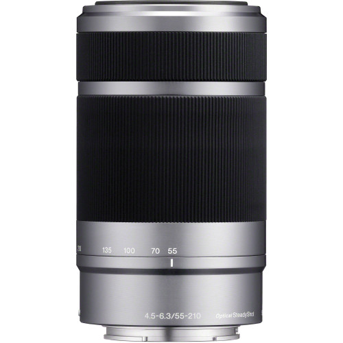 Ống kính Sony E 55-210mm f/4.5-6.3 OSS | Silver (Chính hãng)