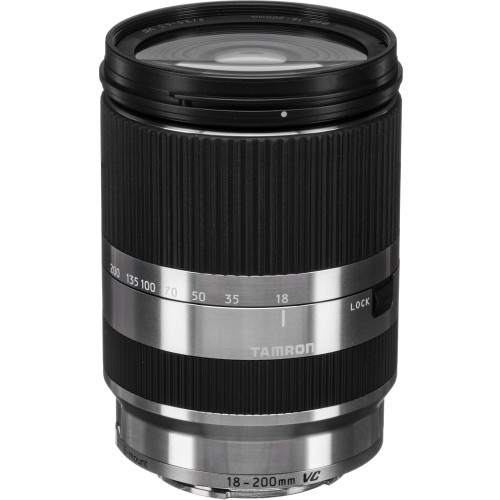 Ống kính Tamron 18-200mm f/3.5-6.3 Di III VC for Sony | Silver (Chính hãng)