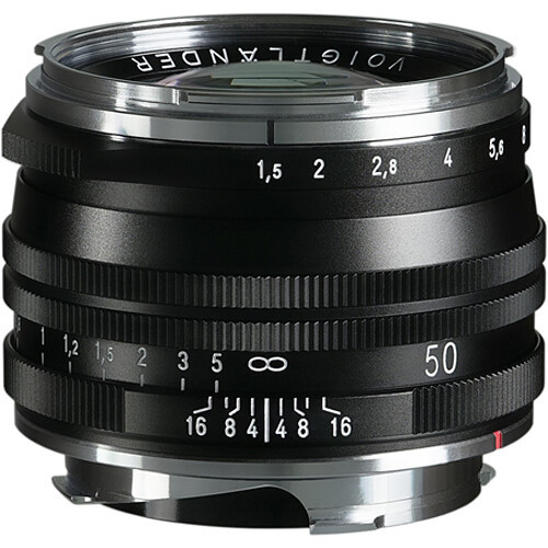 Ống kính Voigtlander Nokton 50mm f/1.5 Aspherical II VM | Black (Chính hãng)
