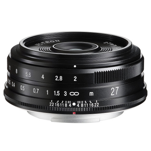 Ống kính Voigtlander ULTRON 27mm f/2 for Fujifilm X | Black (Chính hãng)