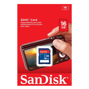 Thẻ nhớ SDHC Sandisk 16Gb Class 4 (Chính Hãng)