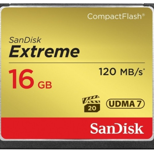 Thẻ nhớ Sandisk Extreme CF 800x 16GB 120Mb/s (Chính hãng)