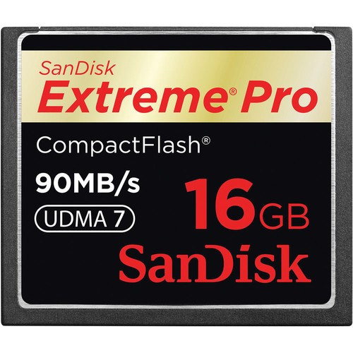 Thẻ nhớ Sandisk Extreme Pro CF 16GB 90MB/s (Chính hãng)