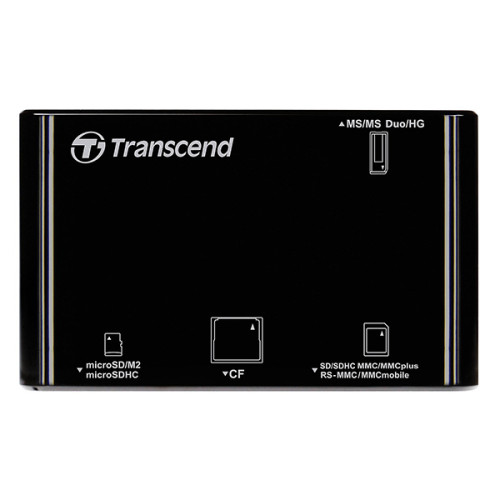 Đầu đọc thẻ Transcend USB 2.0 | Black (Chính hãng)