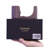 Half Case + Strap Fuji X-M5 | Light Gray (Chính hãng)