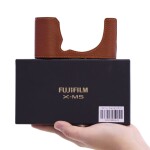 Half Case + Strap Fuji X-M5 | Dark Brown (Chính hãng)