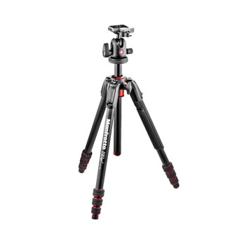 Bộ chân máy ảnh Manfrotto 190 Go ALU 4-S Kit Ball Head Q2 (Chính Hãng)