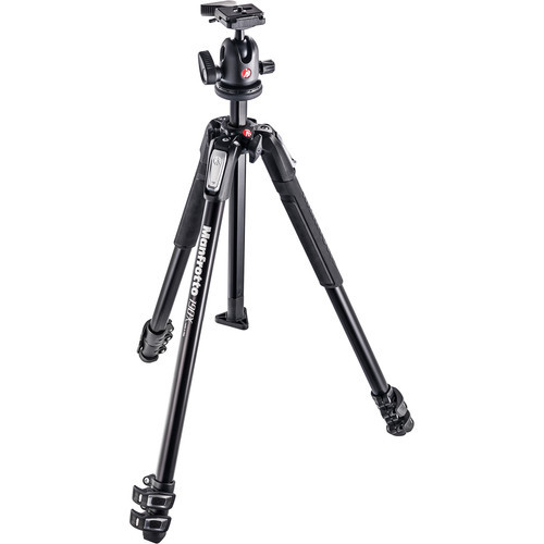 Chân máy ảnh Manfrotto 190X ALU 3-S Kit Ball Head