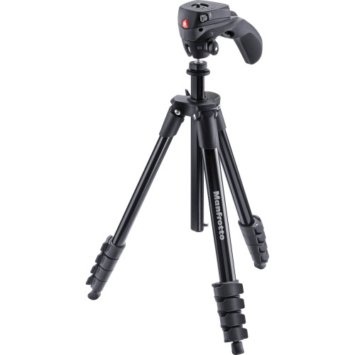 Chân máy Manfrotto Compact Action | Black