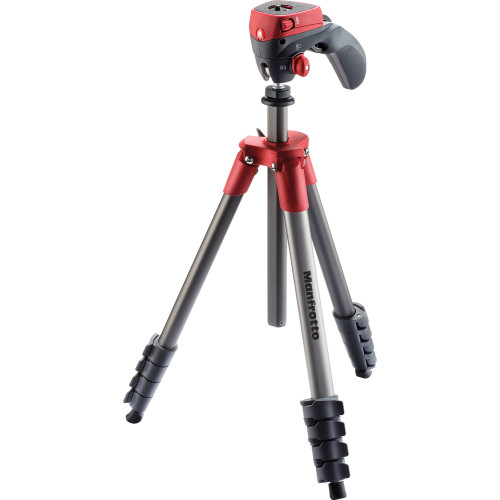 Chân máy Manfrotto Compact Action | Red
