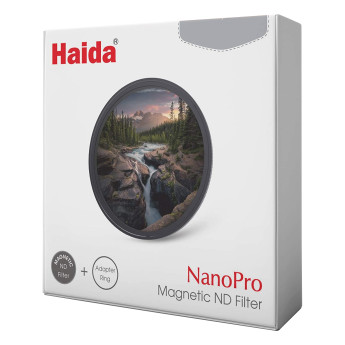 Filter Haida Nanopro Magnetic ND64 6 Stops 82mm (Có Adapter Ring)