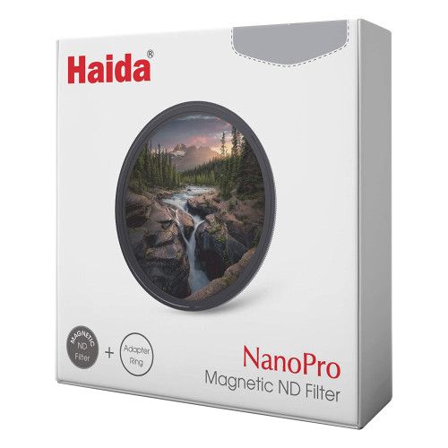Filter Haida Nanopro Magnetic ND64 6 Stops 82mm (Có Adapter Ring)