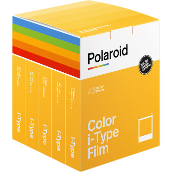 Phim Polaroid Color i-Type | 5-Pack (40 tấm) (Chính hãng)