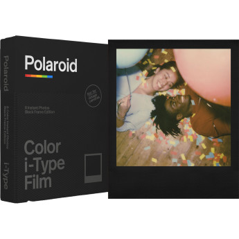 Phim Polaroid Color i-Type | Black Frame Edition (8 tấm) (Chính hãng)
