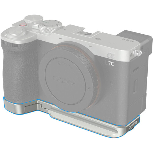 SmallRig Bottom Mount Plate for Sony Alpha A7C II & A7CR | Silver