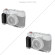 SmallRig L-Shape Grip for Fujifilm X100VI / X100V | Silver