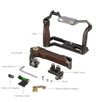 SmallRig Retro Cage Kit for Fujifilm X-T5 3872