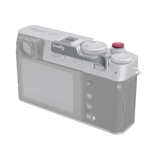 SmallRig Thumb Grip for Fujifilm X100VI / X100V | Silver