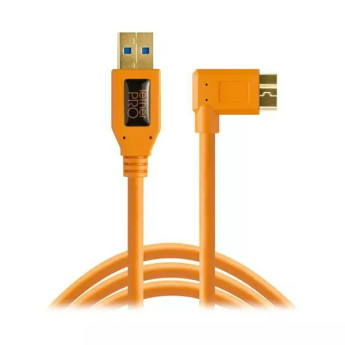 Cáp TetherPro USB 3.0 to Micro B Right Angle 4.6m