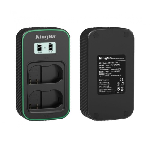 Bộ sạc đôi Kingma cho Nikon EN-EL15 (Chính hãng)
