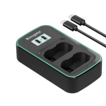 Bộ sạc đôi Kingma cho Nikon EN-EL15 (Chính hãng)