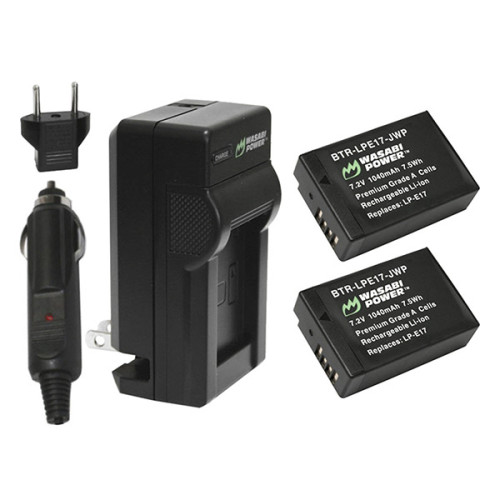 Bộ pin sạc Wasabi LP-E17 (Chính Hãng)