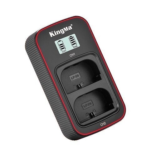 Bộ sạc đôi Kingma cho Canon LP-E6 (Chính hãng)