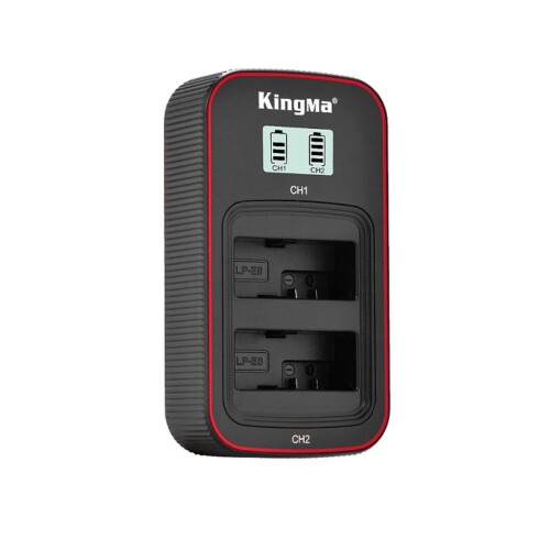 Bộ sạc đôi Kingma cho Canon LP-E8 (Chính hãng)