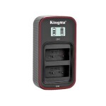 Bộ sạc đôi Kingma cho Fujifilm NP-W126 (Chính hãng)