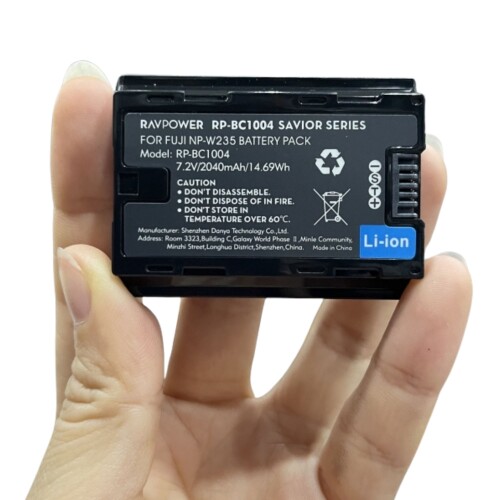 1 Pin Ravpower for Fujifilm NP-W235 (TK)