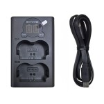 Bộ sạc đôi Ravpower for Fujifilm NP-W235 (TK)