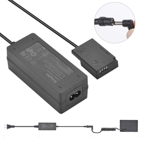 Bộ pin giả KingMa LP-E17 với Bộ chuyển đổi nguồn điện EU plug Power adapter (Chính hãng)