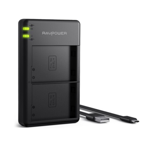 Bộ sạc đôi Ravpower for Nikon EN-EL14 (TK)