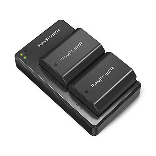 Bộ sạc đôi Ravpower kèm 2 pin for Sony NP - FZ100 (Chính hãng)