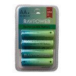 Pin AA NiMH 1.2V Ravpower RP-BC1006 2500mAh (Chính hãng)