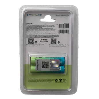Pin AAA NiMH 1.2V Ravpower RP-BC1007 1000mAh (Chính hãng)